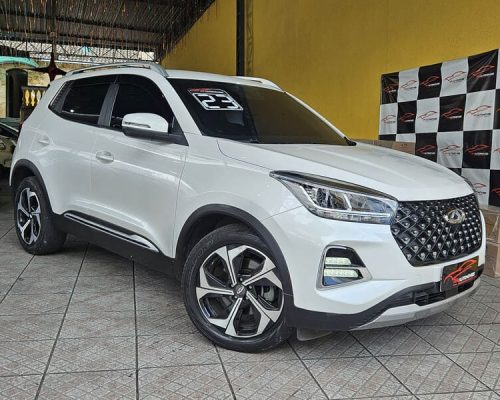 1-CAOA-CHERY-TIGGO-5X-PRO-1.5-TURBO-FLEX-AUTOMÁTICO-BRANCO 2023-RR-AUTOMOVEIS-LOJA-DE-CARROS-FREGUESIA-DO-O-AVENIDA-PETRONIO-PORTELA