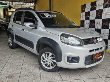 1-FIAT-UNO-1.0-WAY-EVO-FIRE-FLEX-MANUAL-PRATA-2016-RR-AUTOMOVEIS-LOJA-DE-CARROS-FREGUESIA-DO-O-AVENIDA-PETRONIO-PORTELA