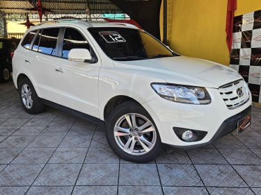 1-HYUNDAI-SANTA-FÉ-3.5-MPFI-GLS-7-LUGARES-V6-24V-285CV-GASOLINA-4P-AUTOMÁTICO-BRANCO-2012-RR-AUTOMOVEIS-LOJA-DE-CARROS-FREGUESIA-DO-O-AVENIDA-PETRONIO-PORTELA