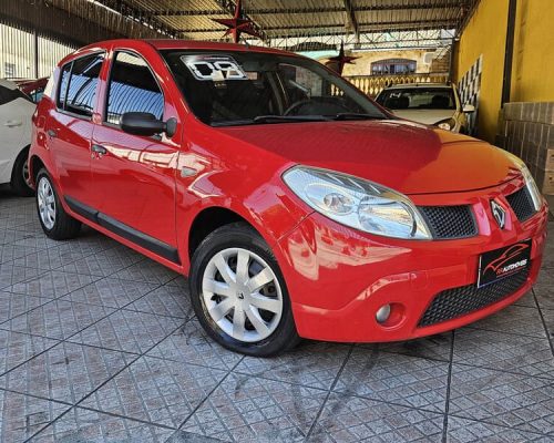1-RENAULT-SANDERO-1.6-EXPRESSION-FLEX-16V-MANUAL-VERMELHO-2009-RR-AUTOMOVEIS-LOJA-DE-CARROS-FREGUESIA-DO-O-AVENIDA-PETRONIO-PORTELA