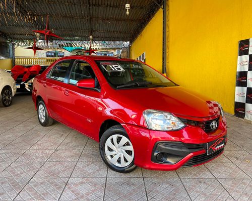 1-TOYOTA-ETIOS-SEDAN-1.5-XS-FLEX-16V-MANUAL-VERMELHO-2018-PLACA-RR-AUTOMOVEIS-LOJA-DE-CARROS-FREGUESIA-DO-O-AVENIDA-PETRONIO-PORTELA