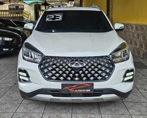 2-CAOA-CHERY-TIGGO-5X-PRO-1.5-TURBO-FLEX-AUTOMÁTICO-BRANCO 2023-RR-AUTOMOVEIS-LOJA-DE-CARROS-FREGUESIA-DO-O-AVENIDA-PETRONIO-PORTELA