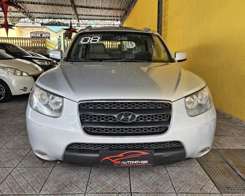 2-HYUNDAI-SANTA-FE-2.7-GLS-V6-4X4-7L-TIPTRONIC-AUTOMÁTICO-2008-PRATA-RR-AUTOMOVEIS-LOJA-DE-CARROS-FREGUESIA-DO-O-AVENIDA-PETRONIO-PORTELA