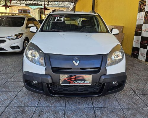 2-RENAULT-SANDERO-1.6-STEPWAY-FLEX-16V-MANUAL-BRANCO-2014-RR-AUTOMOVEIS-LOJA-DE-CARROS-FREGUESIA-DO-O-AVENIDA-PETRONIO-PORTELA