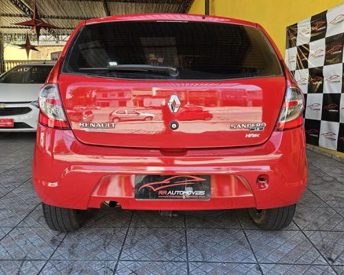 5-RENAULT-SANDERO-1.6-EXPRESSION-FLEX-16V-MANUAL-VERMELHO-2009-RR-AUTOMOVEIS-LOJA-DE-CARROS-FREGUESIA-DO-O-AVENIDA-PETRONIO-PORTELA