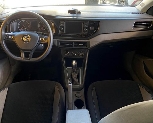8-VOLKSWAGEN VIRTUS 1.0 COMFORT 200 TSI FLEX 12V AUTOMÁTICO CINZA 2021 PLACA BEQ-8G41
